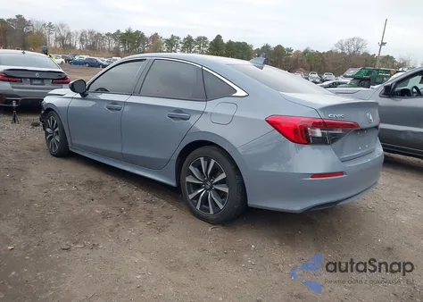 2024 Honda Civic Ex z USA, uszkodzony, nr VIN 2HGFE1F77RH314521